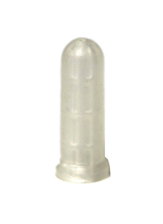Healthmark Industries Sterigard Instrument Tip Protector 2.7 OD X 19 L mm, Transparent, Vented, Stick Free, Channel Design - 10003