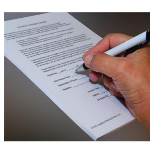 HPTC Form Patient Compliance Hipaa Patient Compliance 50/Pk - PCF