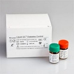 Cliniqa Liquid QC Diabetes Management Test Control Kit HbA1c / Total Hemoglobin 2 Levels 3 X 2 X 0.5 mL - 91815