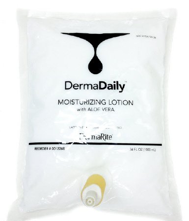 DermaRite Industries DermaDaily Hand and Body Moisturizer 800 mL Dispenser Refill Bag Scented Lotion - 00120BB