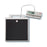 seca 869 - Floor Scale Digital LCD Display 550 lbs. Capacity Black AC Adapter / Battery Operated - 8691321004