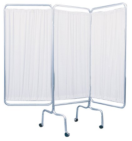 Drive Medical - Privacy Screen Folding 3-Panel Vinyl - 13508