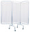 Drive Medical Privacy Screen Folding 3-Panel Vinyl - 13508
