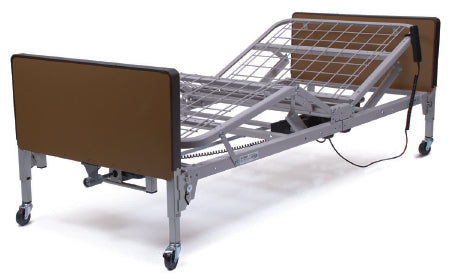 Graham-Field Patriot Electric Bed Home Care 87 Inch Grid Deck 15 to 24 Inch Height Range - US0208-PKG