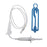 ICU - Primary IV Administration Set 15 Drops / mL Drip Rate 37 Inch Tubing 2 Ports - SC9001