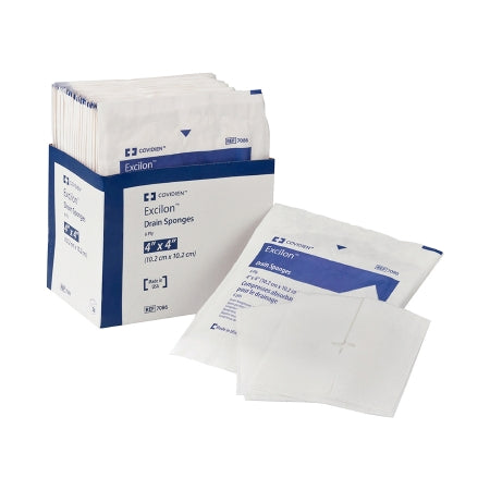 Curity - Drain Sponge Nonwoven 4 X 4 Inch Sterile - 6242P