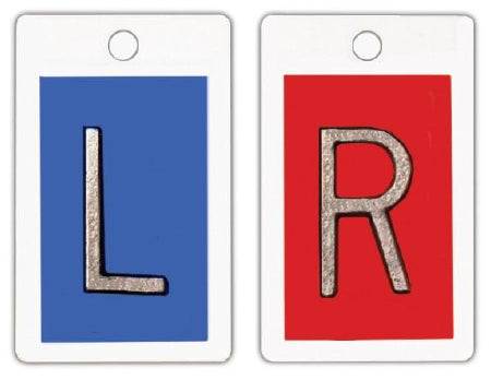 Wolf X-Ray Left / Right X-Ray Marker Without Initials - 50171
