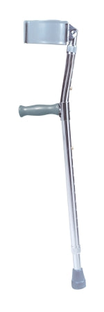 Drive Medical Drive Forearm Crutches Tall Adult Steel Frame 300 lbs. Weight Capacity - 10405