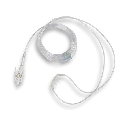 Zoll Medical LoFlo ETCO2 Sidestream ETCO2 Nasal Sampling Cannula Without Oxygen Delivery Adult Curved Prong / Non-flared Tip - 8000-0351