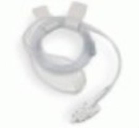 LoFlo ETCO2 Sidestream - ETCO2 Nasal Sampling Cannula with O2 Delivery With Oxygen Delivery Adult Curved Prong / NonFlared Tip - 8000-0356