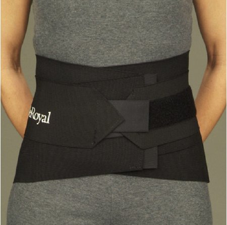 Deroyal - Back Support DeRoyal Large Hook and Loop Strap Closure 34 to 38 Inch Waist Circumference 9 Inch Height Adult - NE7741-14