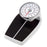 Health O Meter - Floor Scale Dial Display 400 lbs. / 180 kg Capacity Black / White Analog - 160KLS