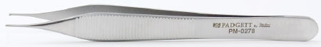 Padgett - Dissecting Forceps Adson 4-3/4 Inch Length Surgical Grade Stainless Steel NonSterile NonLocking Lightweight Thumb Handle Straight Smooth Tips with Fine 1 X 2 Teeth - PM-0278