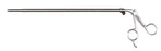 Miltex Miltex Grasping Forceps 35 cm OR Grade Stainless Steel (German) NonSterile NonLocking Finger Ring Handle w/Spring Straight 10 mm Spoon Jaws - 35-505