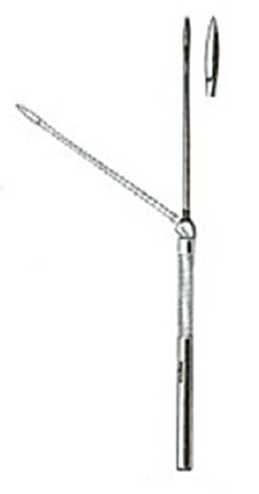 Miltex Ear Knife  Sexton Stainless Steel 7-1/2 Inch Length Swivel Handle Nonsterile Reusable - 19-520