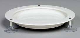 Inner Lip - Plate with Suction Cups Sandstone Reusable Plastic 9 Inch Diameter - 80520