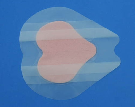 Ferris Manufacturing PolyMem Shapes Foam Dressing with Silver Polymem Shapes 7.2 X 7.8 Inch Sacral Sterile - 1709