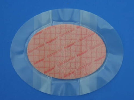 Ferris Manufacturing PolyMem Shapes Foam Dressing with Silver Polymem Shapes 6-1/2 X 8-1/5 Inch Oval Sterile - 1886