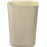 Saalfeld Redistribution Trash Can 40 Quart Beige Thermoset Polyester Open Top - FG254400BEIG