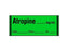 Shamrock Scientific Pre-Printed Label Anesthesia Label ATROPINE _____ mg / mL / Date _____ Time _____ Int. _____ Green 1/2 X 500 Inch - SA-310-DTI