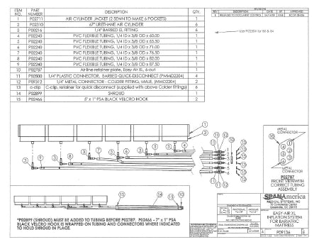 Span America Easy Air Air Inflation System 42/48 Inch - P09136