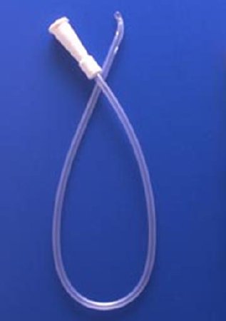 Easy Cath - Urethral Catheter Coude Tip Uncoated PVC 14 Fr. 16 Inch - EC143