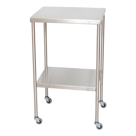 UMF Medical Instrument Table 12 X 20 X 34 Inch Stainless Steel - SS8018