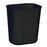 Lagasse - Fire-Resistant Trash Can 14 gal. Rectangular Black Thermoset Polyester Open Top - RCP254100BK
