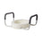Drive Medical Drive Premium Riser Seat Premium, With Removable Arms, Elongated Toilet - 12403