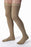 JOBST for Men - Compression Stocking Thigh High Large Khaki Closed Toe - 115402