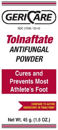 McKesson Geri-Care Antifungal 1% Strength Powder 1.5 oz. Individual Packet - QTNC-45-GCP