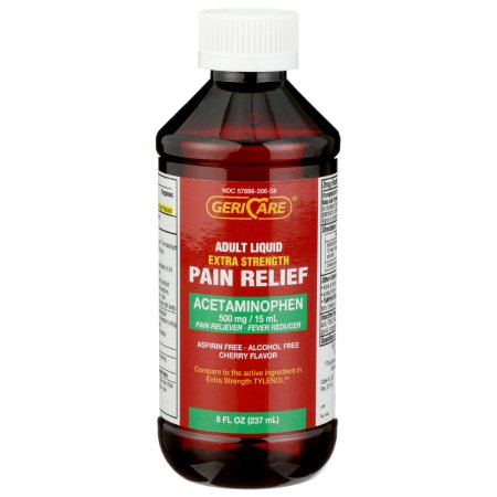 Geri-Care - Pain Relief 500 mg / 15 mL Strength Acetaminophen Liquid 8 oz. - Q202-08-GCP