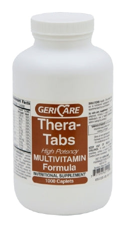 McKesson Geri-Care Multivitamin Supplement Tablet 1000 per Bottle - 501-10-GCP