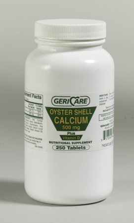 McKesson Geri-Care Joint Health Supplement 200 IU - 500 mg Strength Tablet 250 per Bottle - 742-25-GCP