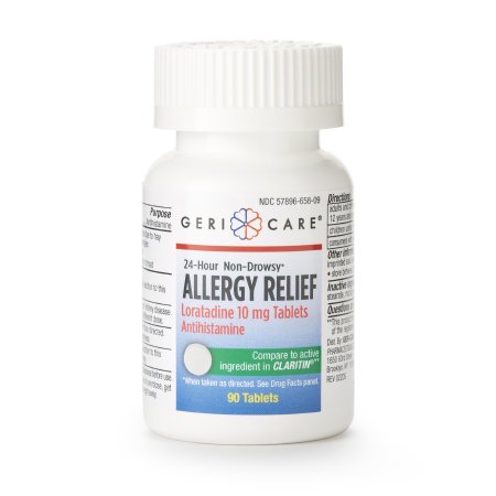 Geri-Care - Allergy Relief 10 mg Strength Tablet 90 per Bottle - 788-09-GCP