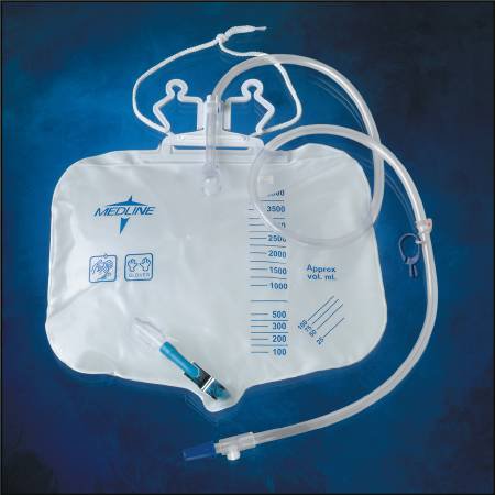 Medline - Urinary Drain Bag Anti-Reflux Valve OR Sterile 4000 mL - DYND15405