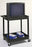 Luxor Utility Cart Polyethylene Plastic 32 X 24 X 37.5 Inch 2 Shelves Gray - TC11-G