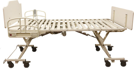N.O.A. Medical Industries - Electric Bed Bariatric 80 to 84 Inch Length Ribbed Steel Deck 7 to 26 Inch Height Range - 1080002BEI