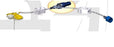 Bard LiftLoc Huber Infusion Set 20 Gauge 3/4 Inch 8 Inch Tubing With Y Site - S01120-75