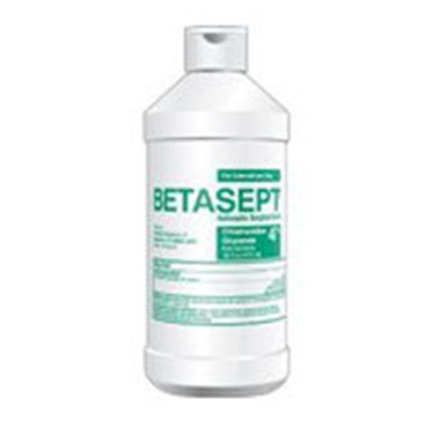 Purdue Products LP Scrub Surgical Betasept Chg 4% 16Oz Ea, 12 Ea/Ca - BTA016