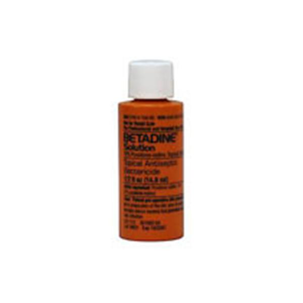 Purdue Products LP Solution Prep Betadine/Pvp Iodine 10% .5Oz 50/Ca - BSOL05