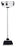 seca 700 - Column Scale Balance Beam Display 500 lbs. Capacity White Analog - 7001121008