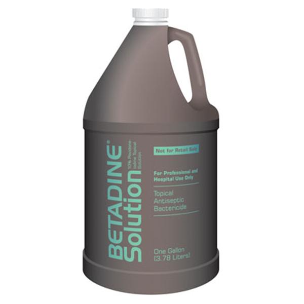 Purdue Products LP Solution Antiseptic Betadine 1 Gallon 1Ga/Bt, 4 Bt/Ca - BSOLG1