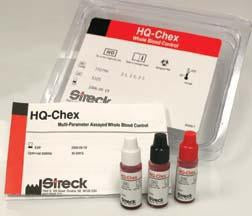 Streck Laboratories HQ-Chex Hematology Control Blood Glucose Level 3 6 X 2.5 mL - 232755