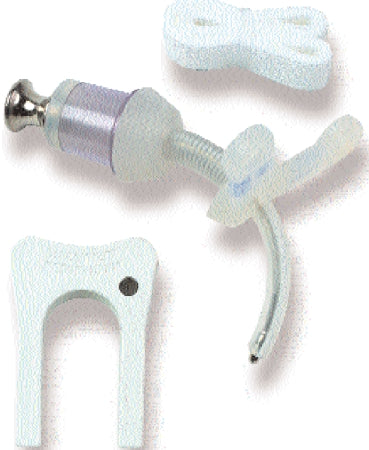 Bivona FlexTend Plus - Tracheostomy Tube V Neck Flange Size 5.5 Uncuffed - 60PFP55