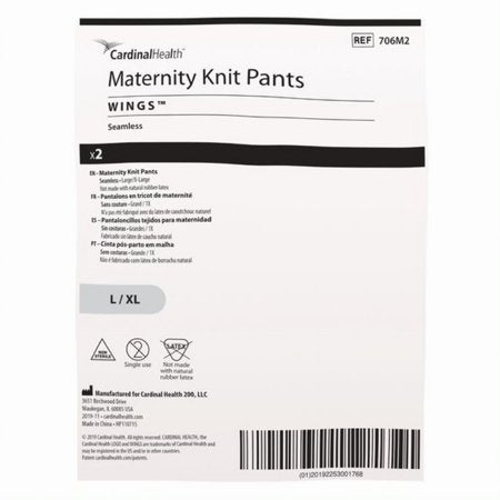 Wings - Knit Pant Female Knit Weave Large / X-Large Pull On Reusable - 706M2