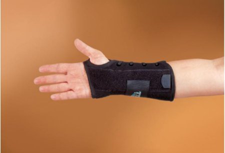 Tiny Titan - Wrist Brace Aluminum / Felt / Nylon Left Hand Black One Size Fits Most - 450TINY-LT