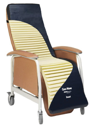 Geo-Wave - Bariatric Geri-Chair / Recliner Cushion 28 W X 68 D Inch Foam - WAVE28-01