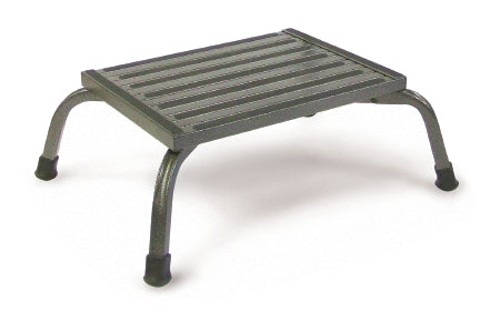 Hausmann Industries Step Stool Bariatric 1-Step Aluminum 8 Inch - 2038