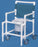 IPU IPU Commode / Shower Chair ipu Fixed Arm PVC Frame Mesh Back - SCC9250